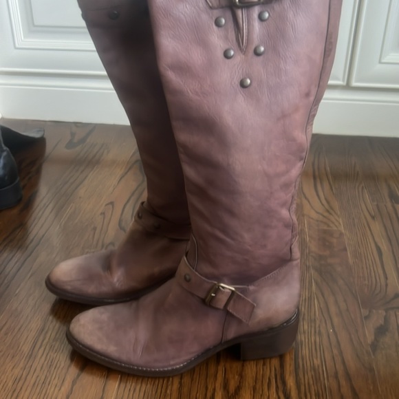 Lavorazione Artigiana leather boots in charcoal color size 39 Great condition - Picture 2 of 9